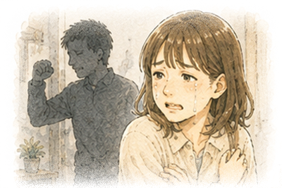 DVから逃れる